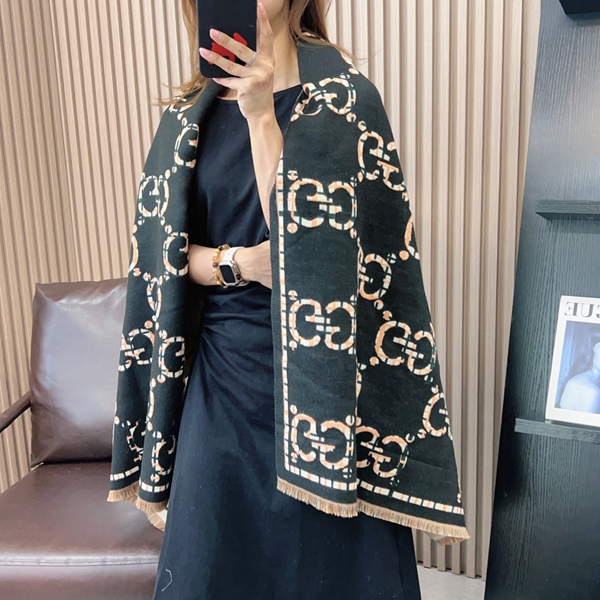 ブランドマフラー細部ディテール